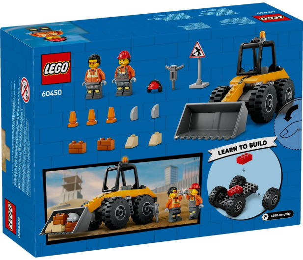 LEGO City 60450 Żółta ładowarka kołowa - 1284113 - zdjęcie 3